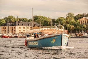 Stockholm: Sightseeing med åpen elektrisk båt