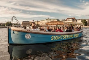 Estocolmo: City Sightseeing Tour en Barco Eléctrico Abierto