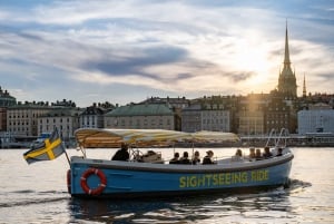 Stockholm: City Sightseeing Open Electric Boat Tour