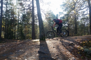 Stockholm: Mountainbikeäventyr i skogen för nybörjare