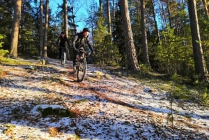 Stockholm: Wald-Mountainbiking-Abenteuer für Anfänger