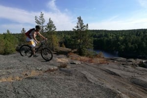 Stockholm: Forest Mountain Biking Adventure for Beginners