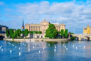 Excursão a pé por Gamla Stan em Estocolmo e cruzeiro guiado por Djurgården
