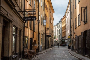 Guidet byvandring i Stockholms gamleby (engelsk/tysk/spa.)