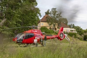 Helikoptertur i Stockholm med lunch på Grinda