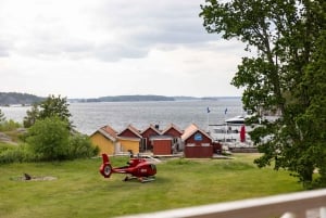 Helikoptertur i Stockholm med lunch på Grinda