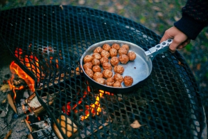 Stockholm : randonnée, déjeuner en forêt et flottaison en eau froide