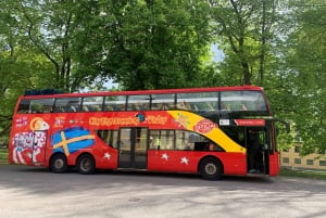 Stockholm: Hop-On Hop-Off bus og båd 72-timers billet