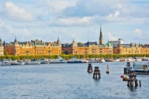 Estocolmo: ônibus hop-on hop-off e bilhete de barco de 72 horas