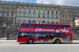 Stoccolma: Opzione autobus Hop-on Hop-off e barca