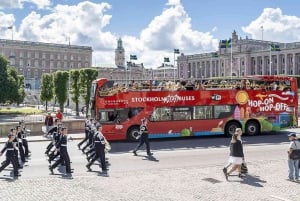Stoccolma: Opzione autobus Hop-on Hop-off e barca