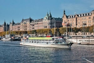 Stockholm hop on, hop off-rondvaartboot: 72 uur