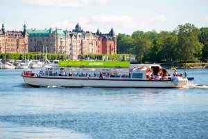 Battello turistico hop-on hop-off di Stoccolma: 72 ore