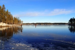 Stockholm: Schlittschuhlaufen auf Natur-Eis