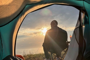 Stockholmer Natur: Tagescamping im Freien mit Lagerfeuer