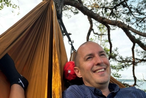 Stockholmer Natur: Tagescamping im Freien mit Lagerfeuer