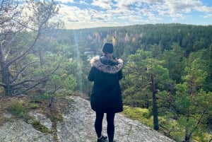 Stockholm: Wandeltocht door natuurreservaat met kampvuurlunch