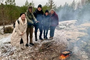 Stockholm: Vandretur i naturreservat med frokost over bål