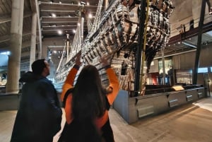 Stockholm : Visite à pied de la vieille ville avec musée Vasa et tour en bateau