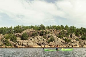 Stockholm: zelfstandige kajakavontuur in natuurreservaat