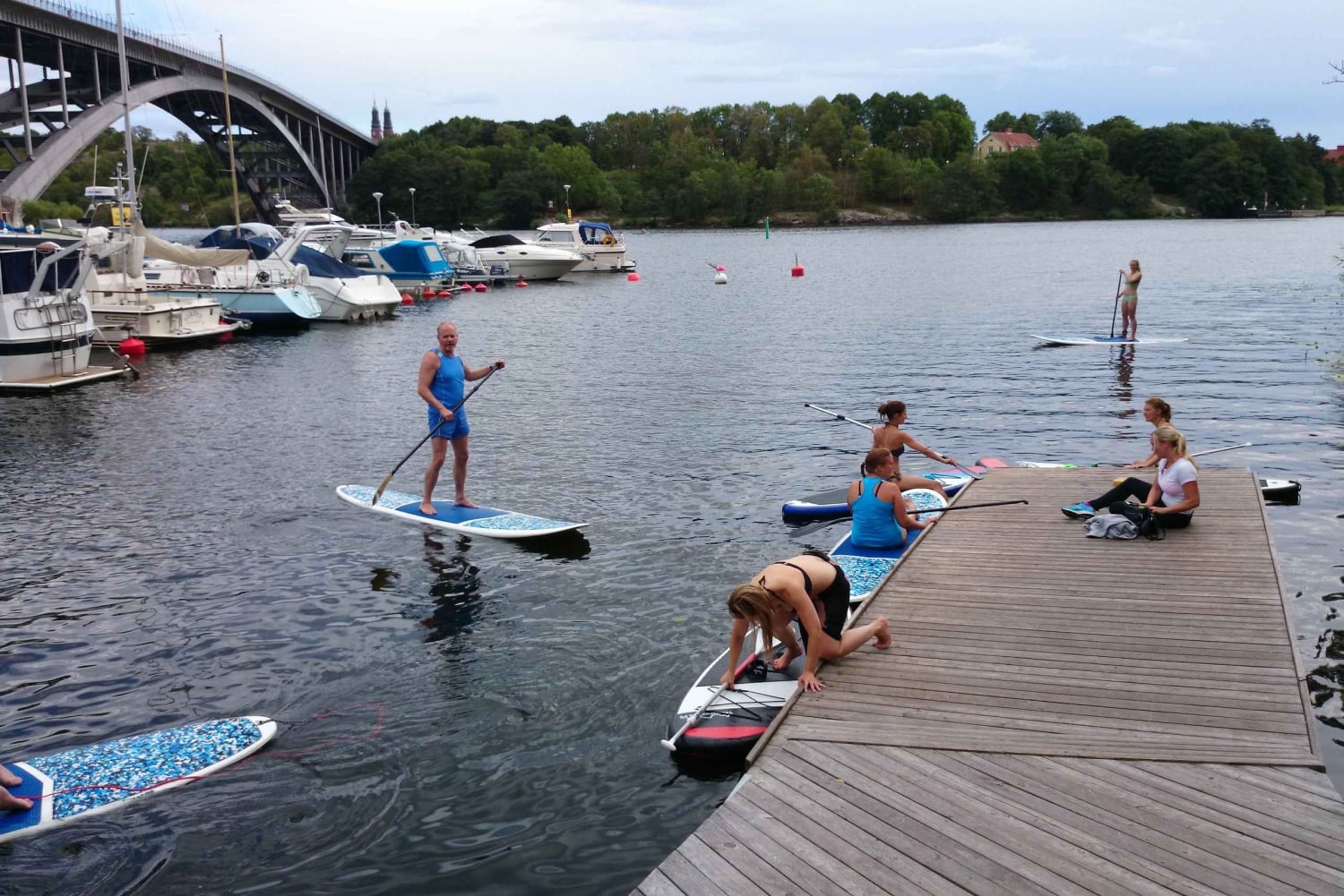 Estocolmo: Tour autoguiado de stand-up paddle