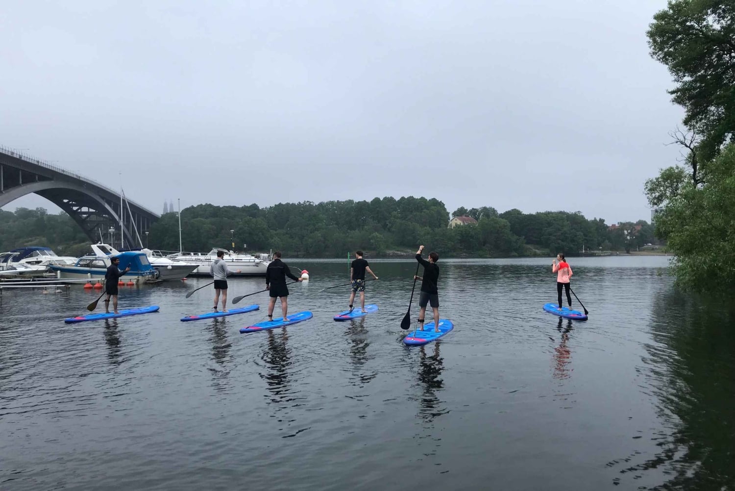 Estocolmo: Tour autoguiado de stand-up paddle