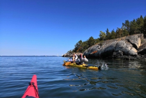 Stoccolma: Tour dell'arcipelago di Stoccolma in kayak di un giorno intero