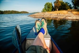 Stockholm: Sunset Canoe Beaver Safari & BBQ on Island