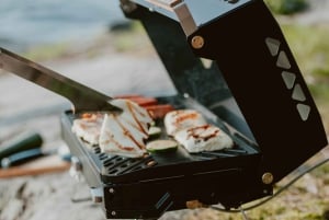 Stockholm: Kanosafari i solnedgang med bever og grillfest på øya