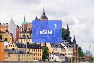 Stockholm : Suède/ Europe eSIM Roaming Mobile Data Plan