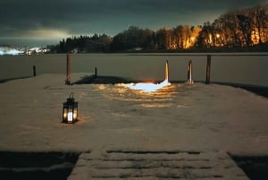 Stoccolma: Sauna tradizionale con tuffo polare nel Mar Baltico