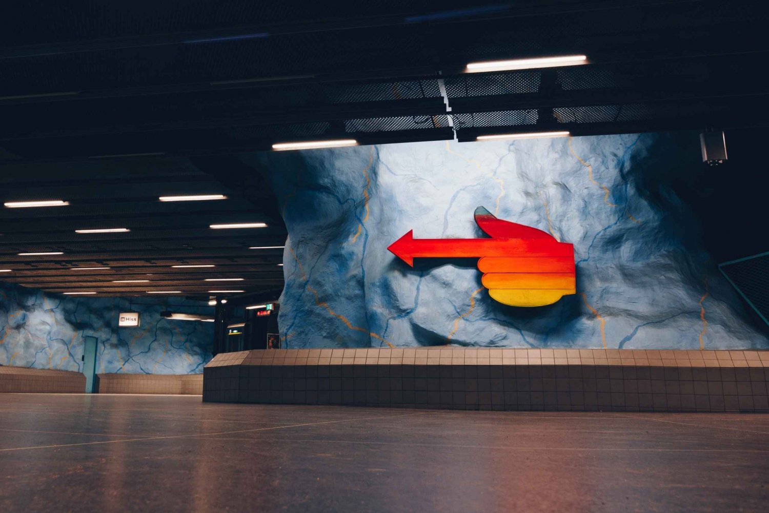Sztokholm: Przejażdżka metrem z lokalnym przewodnikiem