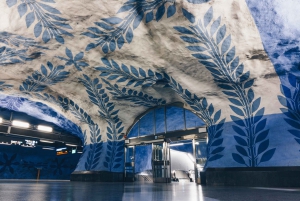 Stockholm: Metro kunstrit met een lokale gids