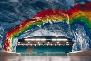 Estocolmo: Passeio de arte no metrô com um guia local