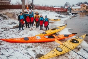 Estocolmo: Kayak de Invierno, Fika Sueco y Sauna Caliente
