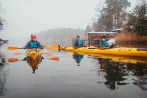 Stockholm: Winterkajak, schwedische Fika und heiße Sauna
