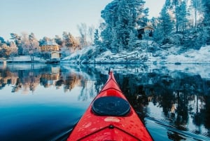 Stockholm: Vinterkajak, svensk fika og varm sauna