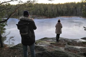 Stockholm: Vinternaturvandring med frokost ved lejrbål