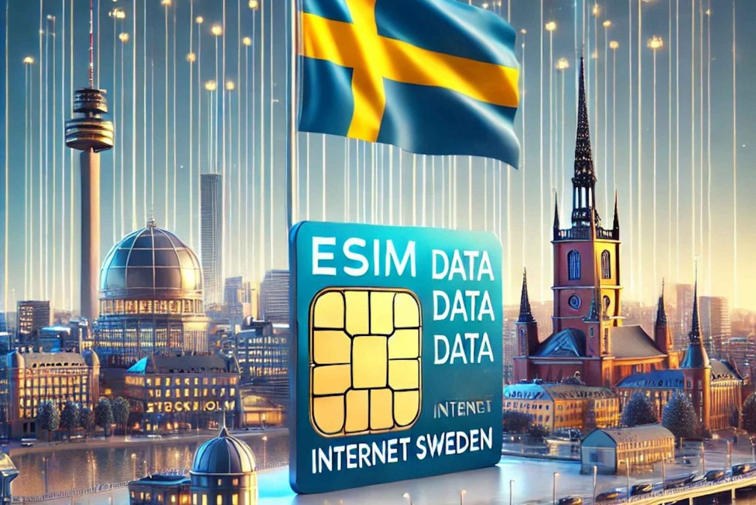 Sweden : eSIM Internet Data Plan for 4G/5G