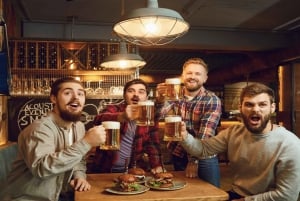 Dégustation de bières suédoises dans les pubs de la vieille ville de Stockholm