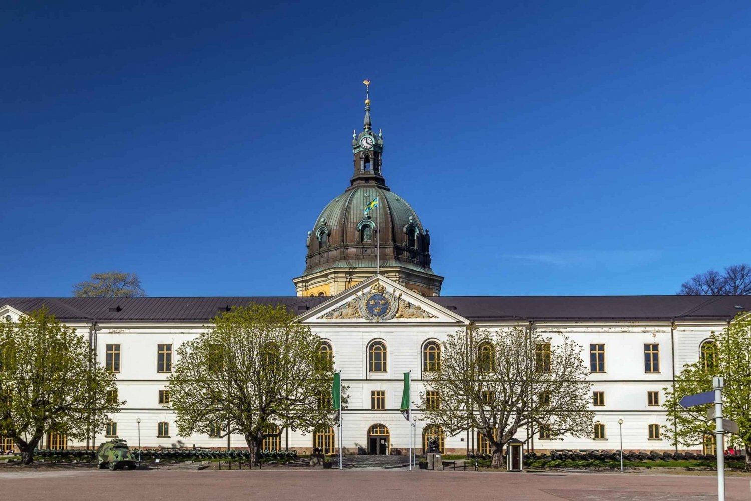 Excursão a pé pela Cidade Velha de Estocolmo durante a Segunda Guerra Mundial e Museu do Exército