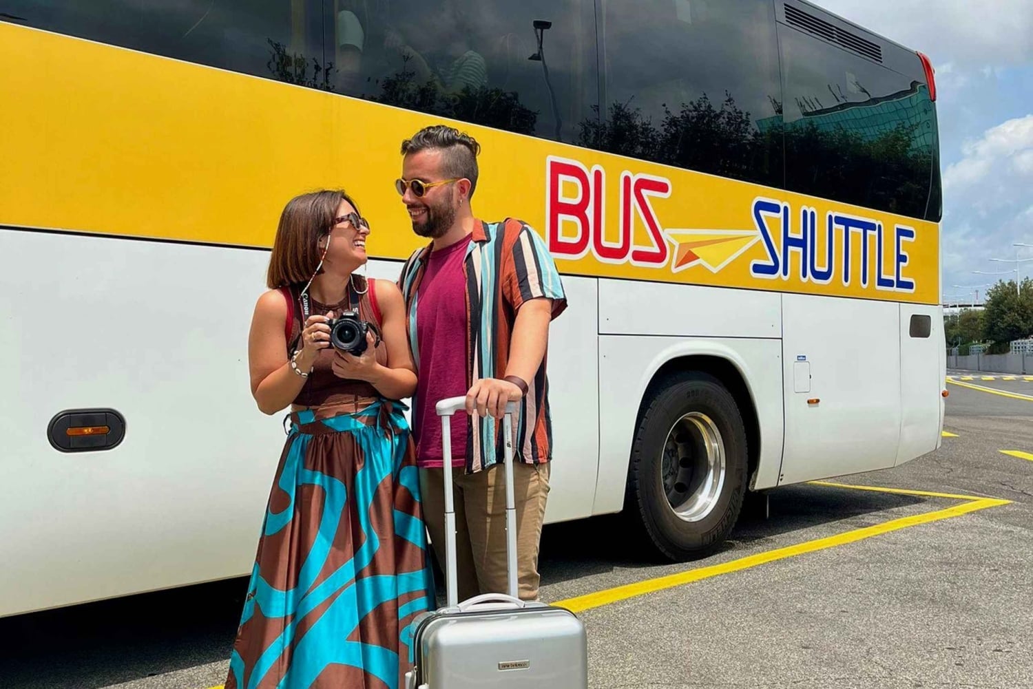 Civitavecchian satama: bussikuljetus Rooman Termini-asemalle/asemalta.