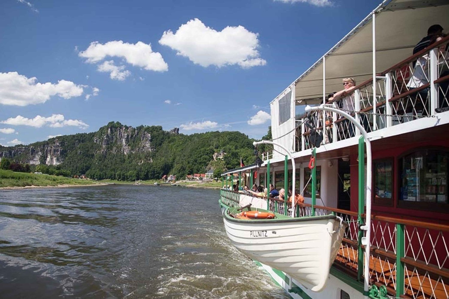 Dresden: Königstein Fortress Paddle Steamer Cruise