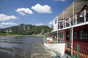 Dresden: Königsteinin linnoituksen siipihöyrylaivaristeily