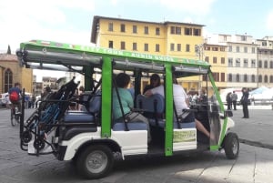 Florence: Eco-Friendly Golf Cart City Tour with Audio Guide