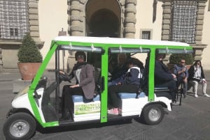 Florence: Eco-Friendly Golf Cart City Tour with Audio Guide