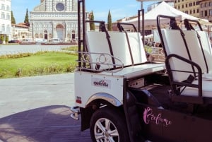 Florence: Eco-Friendly Golf Cart City Tour with Audio Guide