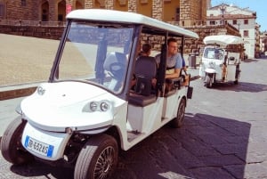 Florence: Eco-Friendly Golf Cart City Tour with Audio Guide