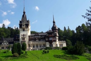 Fra Brasov: Peles slott, Bran slott og Cantacuzino slott
