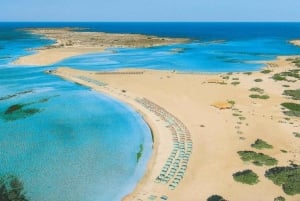 Från Chania: Dagsutflykt till Elafonisi-öns rosa sandstrand